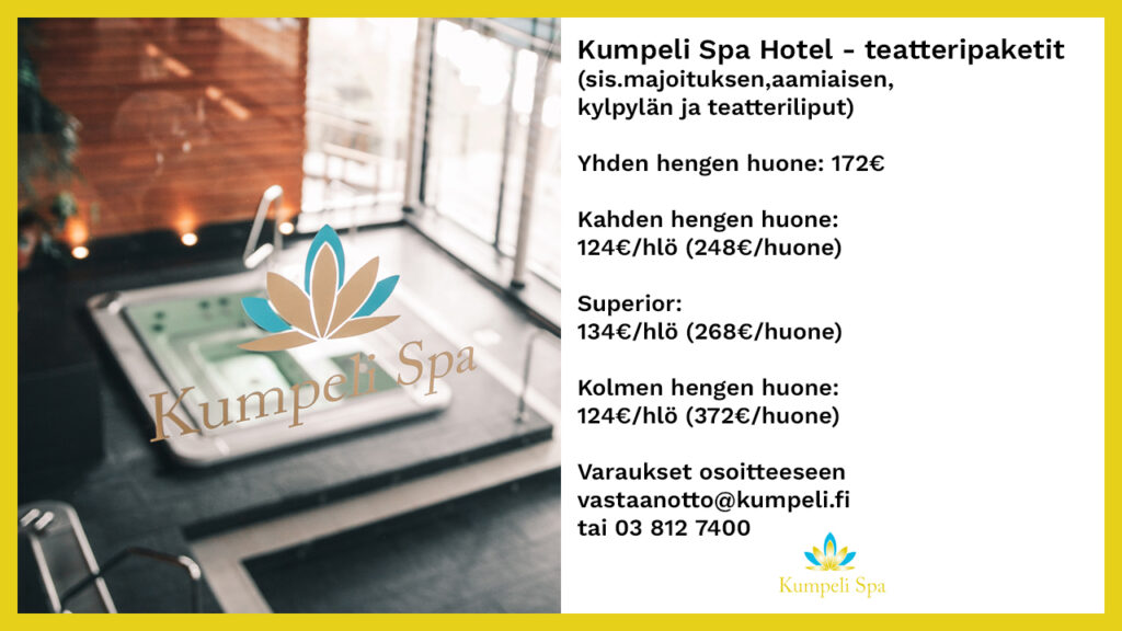 Kumpeli Spa 2025 hotellipaketit